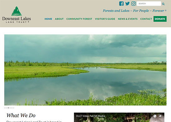 Downeast Lakes Land Trust: Protecting lakeshores, improving fish and wildlife habitats, providing public recreation opportunities