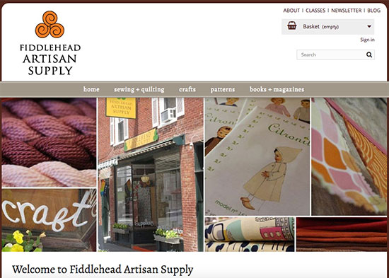 Fabric and arts supplies in Belfast Maine